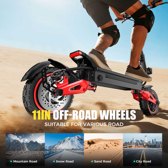 Adults Off Road Electric Scooter 1600W 31MPH 30 Mile Range for Sale