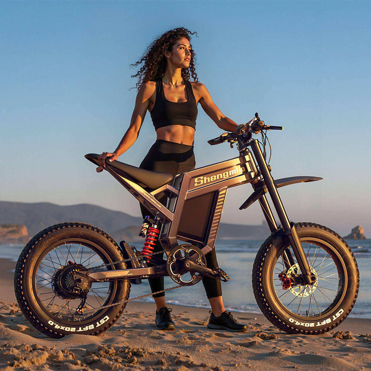 Dirt Bikes Electric RONZLLA Shengmilo S900 for Women