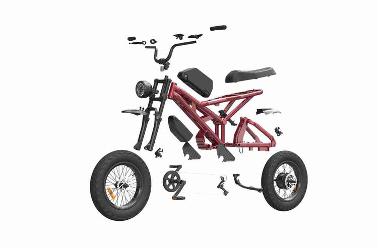 Lightweight Foldable Electric Bike wholesale