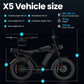 20" Fat Tire Electric Bike | 48V 15Ah | NFC Start | 25-45KM/H for Sale
