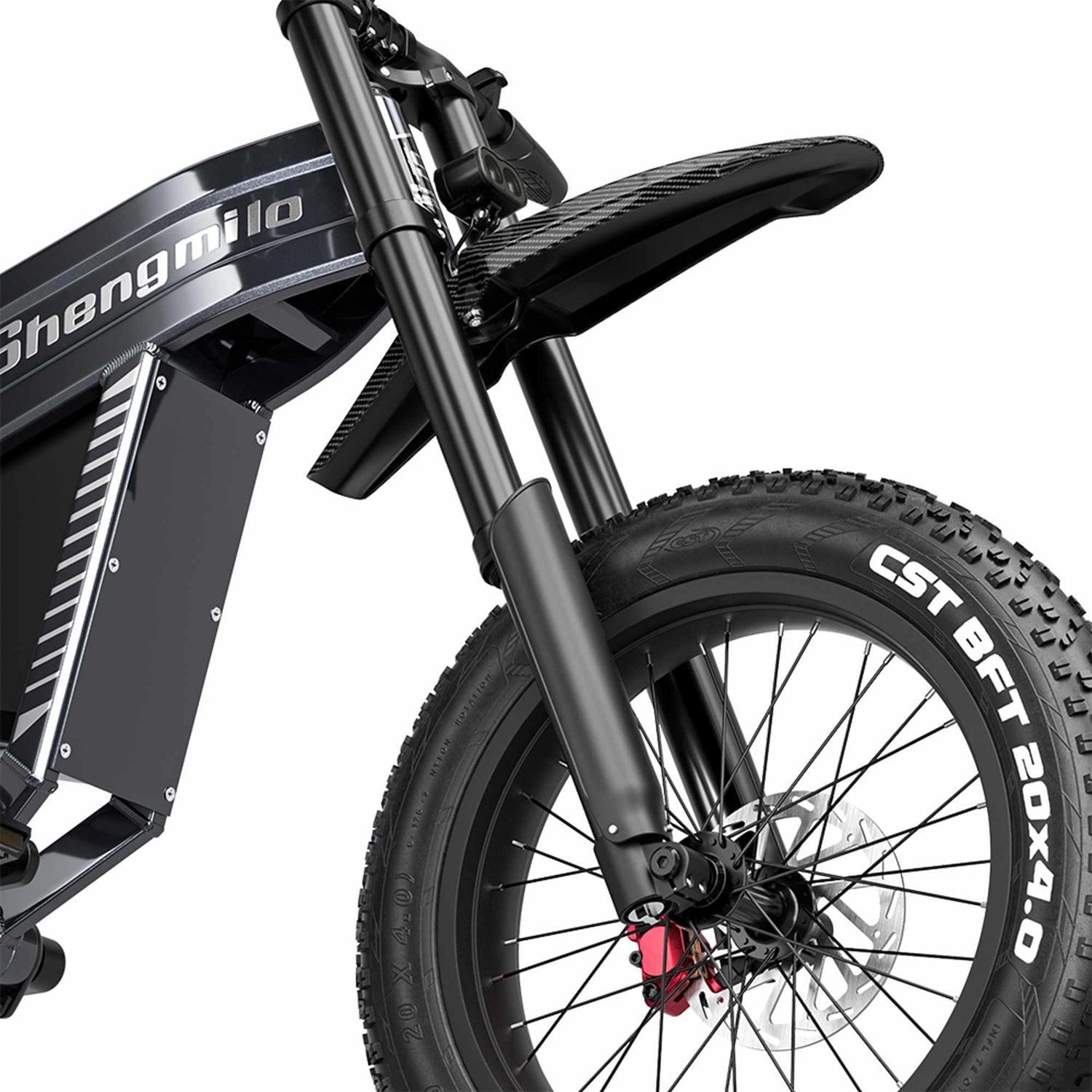 40MPH EBike RONZLLA Shengmilo S900 - CST 20*4.0 fat tire