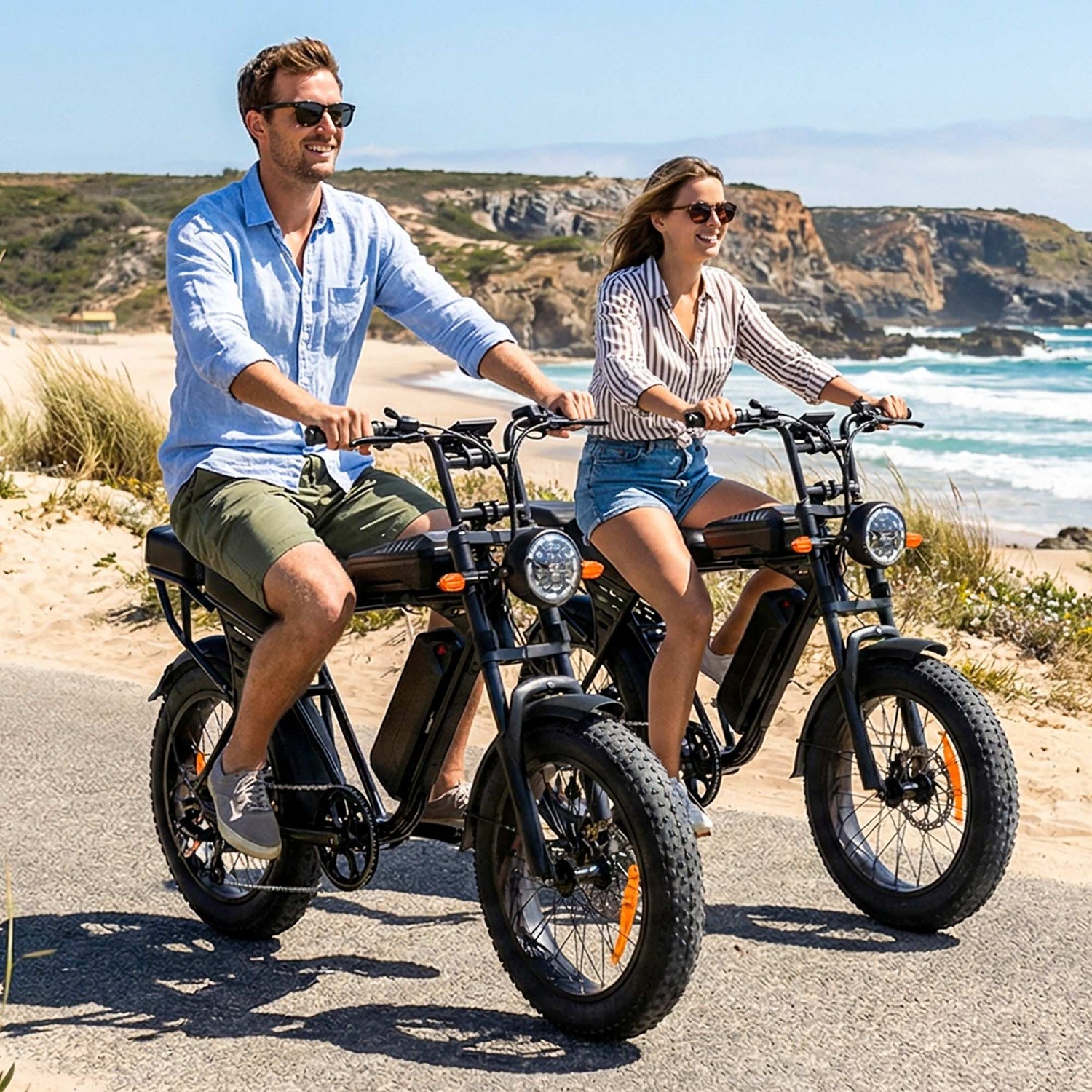Aairsk X5 Fat Tire Electric Bike 50 Mile 28MPH NFC Start for Sale 21