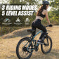 Aairsk GT900 24" Full Suspension Electric Mountain Bike US for Sale 14