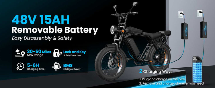Aairsk X5 Fat Tire Electric Bike 50 Mile 28MPH NFC Start for Sale 2026 14