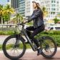 Adult Electric Bike, 24" Wheels with Dual Suspension - All-Terrain E-Bike
