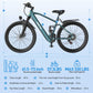Adult Mountain E-Bike: 468WH 250W 26" Full Suspension CE