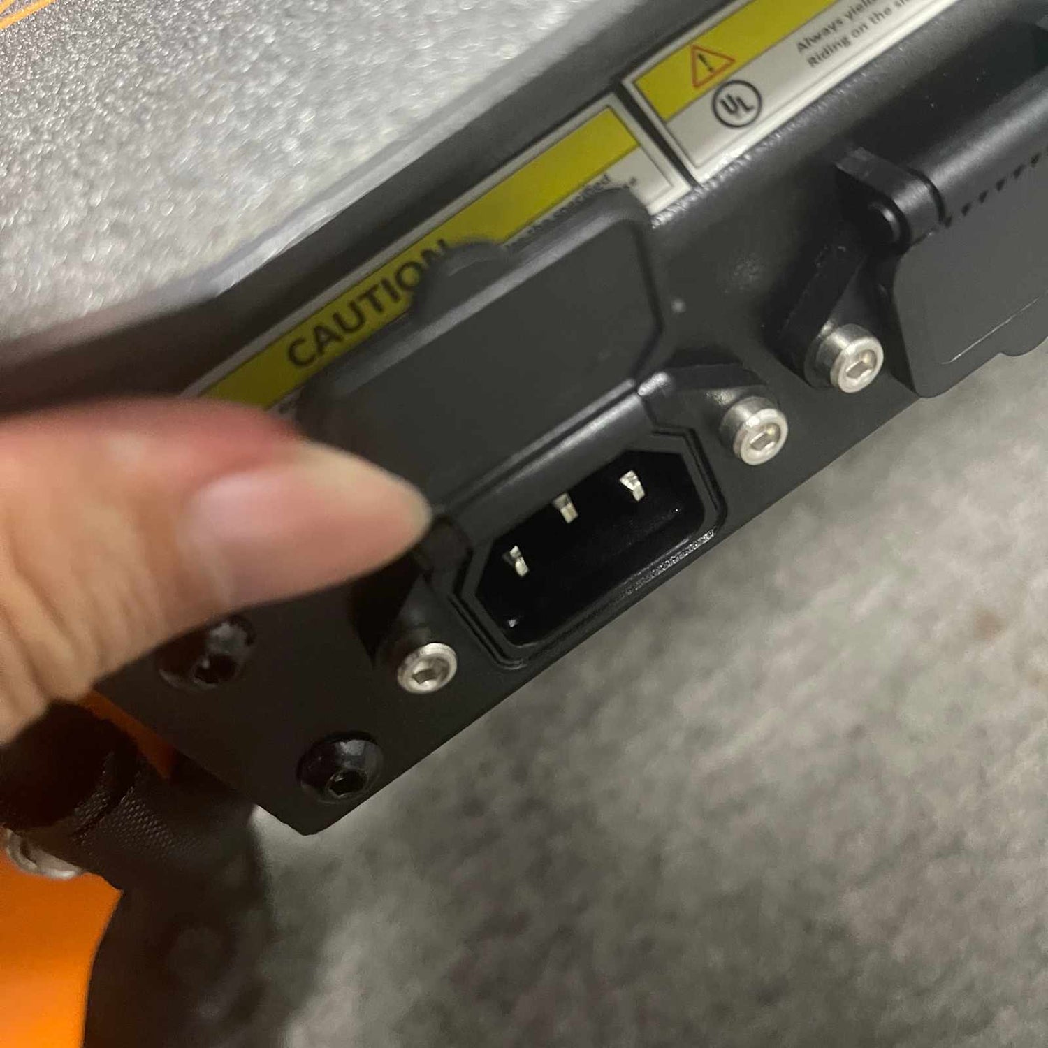 Battery Charger Port Cover for Ronzlla RZ2 Electric Scooter 13