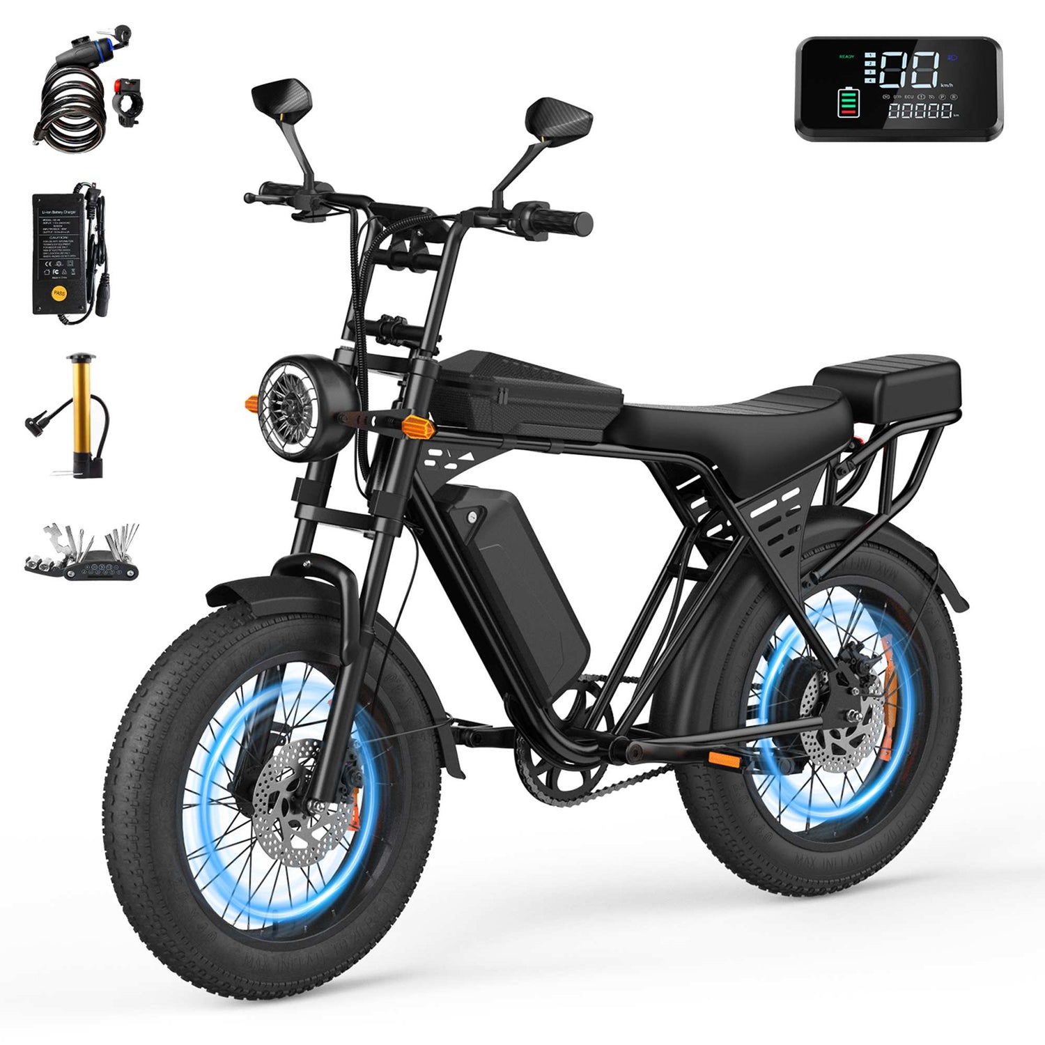 Best Fat Tire Electric Bike Aairsk X5 748W 28MPH NFC for Sale