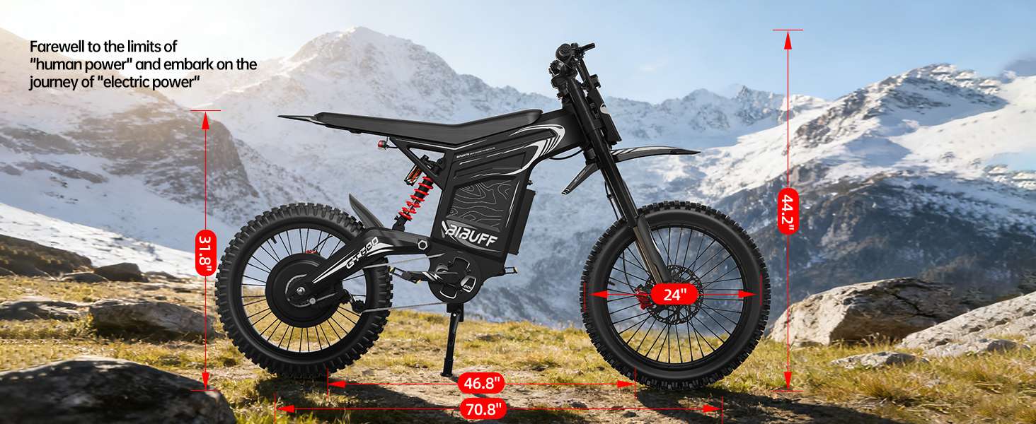 Load video: off road electric bike ft-03 unboxing