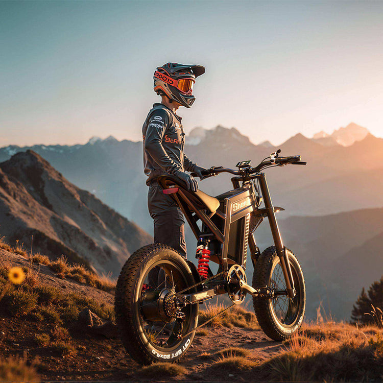 Dirt Bikes Electric RONZLLA Shengmilo S900 -  mountain bike