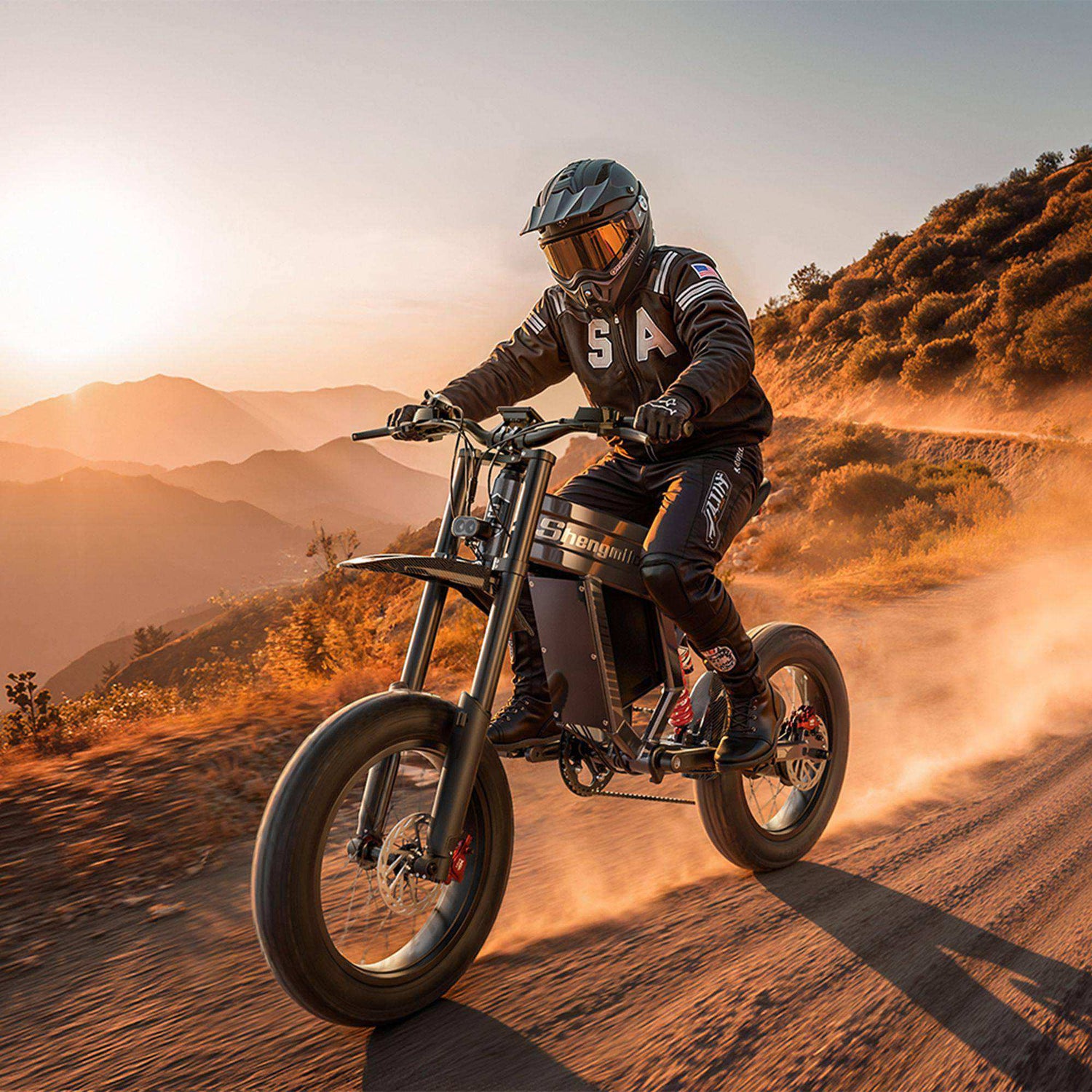Dirt Bikes Electric RONZLLA Shengmilo S900 - USA 40MPH