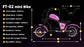 Electric Bike Mangosteen FT02 CE EU 25km/h for Adults & Teens for Sale 25