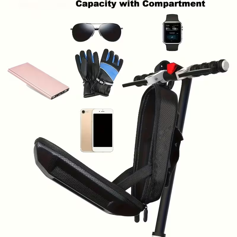 Electric Bike/Scooter/Tricycle Handle Bag | Large-Capacity Front Bag 16