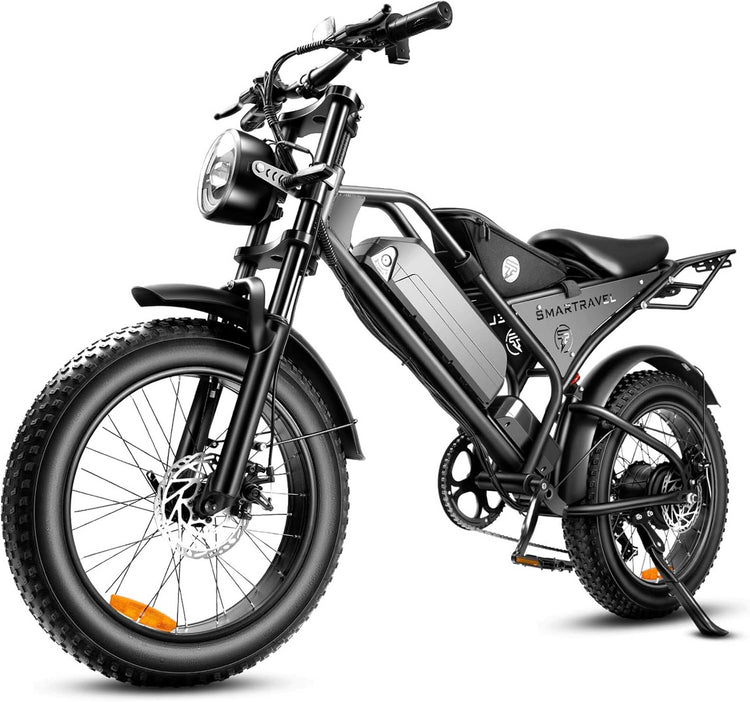 Electric Bike for Adults, 1200W 48V 18.2Ah 28+ MPH Simano 7 Speed