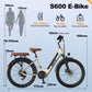 Electric City Bike for Adults, Removable Battery, NFC Lock, Rear Rack