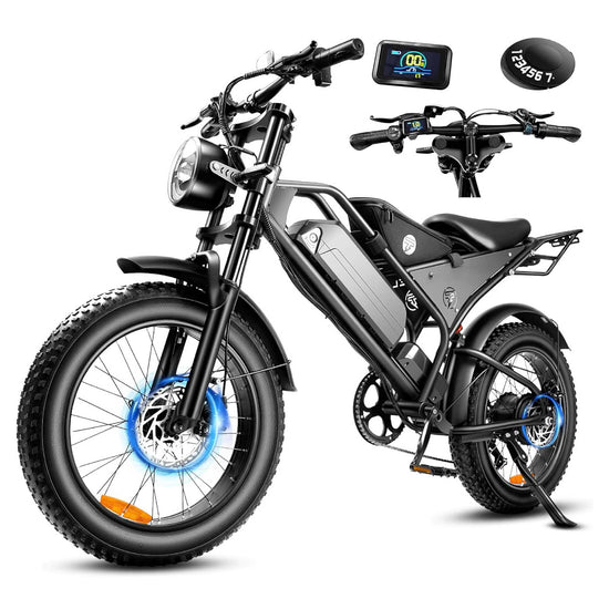 Electric Bicycle for Adults 48V 18.2Ah 28+ MPH Fat Tire for Sale