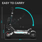 Fast Electric Scooter 50 MPH Dual Motor RONZLLA GD83 - fodable - easy to carry