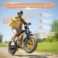 Fat Tire Electric Bike for Adults 1500W Peak 90-Mile Range