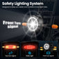 Fat Tire Ebike RONZLLA Aairsk X5 for Sale - safety lighting system