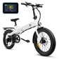 Foldable Electric Bike for Adults | 48V 25MPH | 20" x 3.0" Fat Tire 1