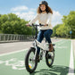 Foldable Electric Bike for Adults | 48V 25MPH | 20" x 3.0" Fat Tire 19