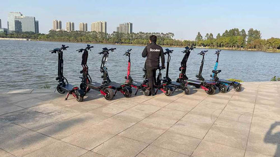 Green Electric Scooter Adult wholesale