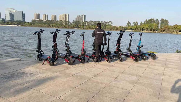 Green Electric Scooter Adult wholesale