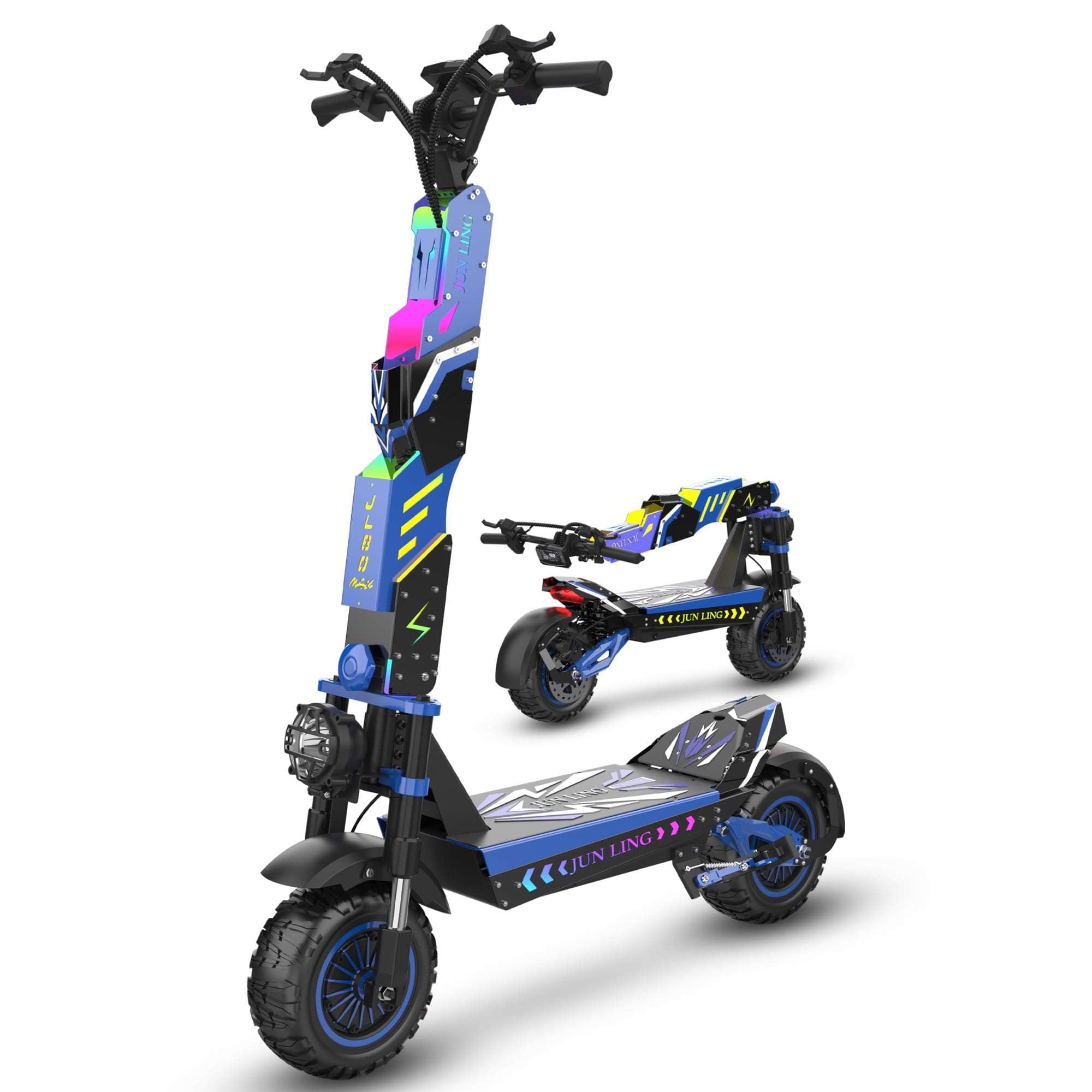JunLing JL80 Off Road Electric Scooter Adults 6000W Dual Motor