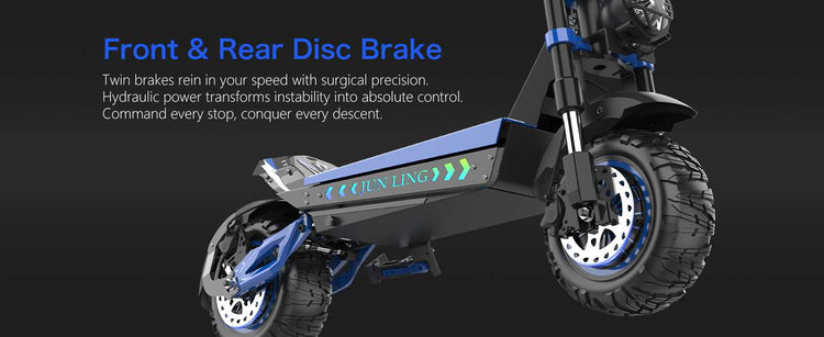Junling JL80 6000W Dual Motor Electric Scooter 60V 30A 43MPH for Sale 2026 19