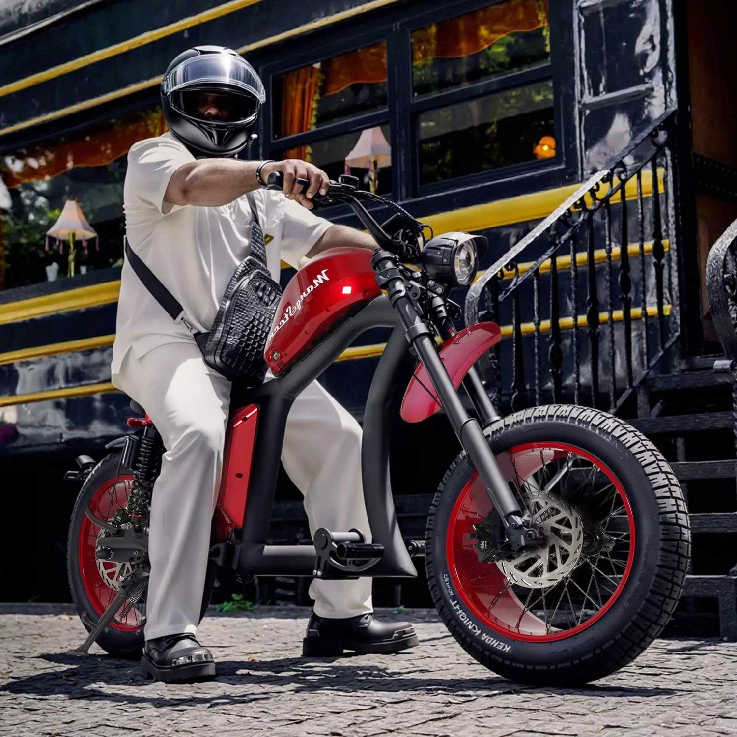 Mangosteen FT02 Chopper E-Bike EEC 48V 22.5Ah – For Sale in Switzerland 17