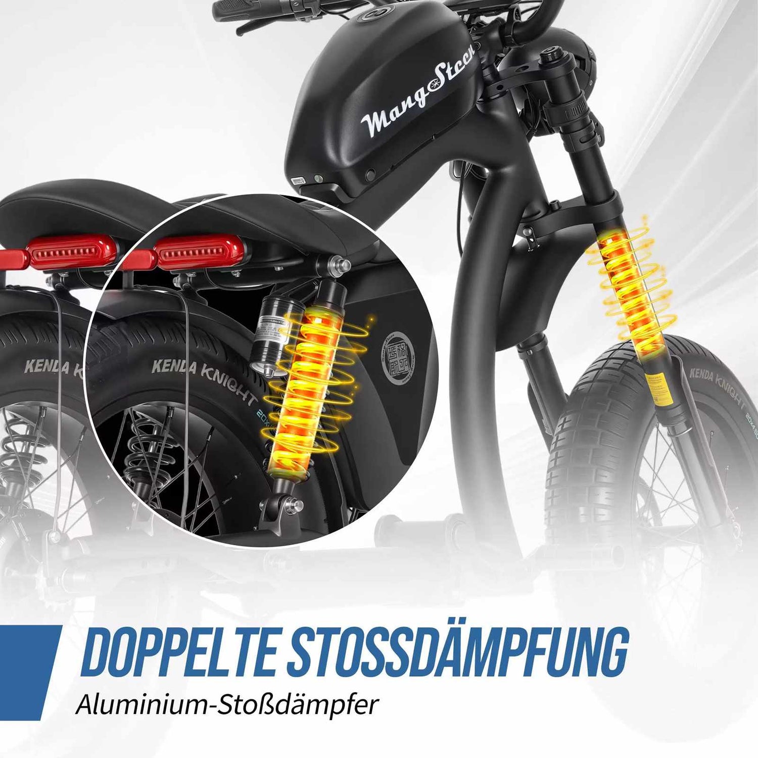 Mangosteen FT02 Chopper E-Bike EEC 48V 22.5Ah – For Sale in Switzerland 18