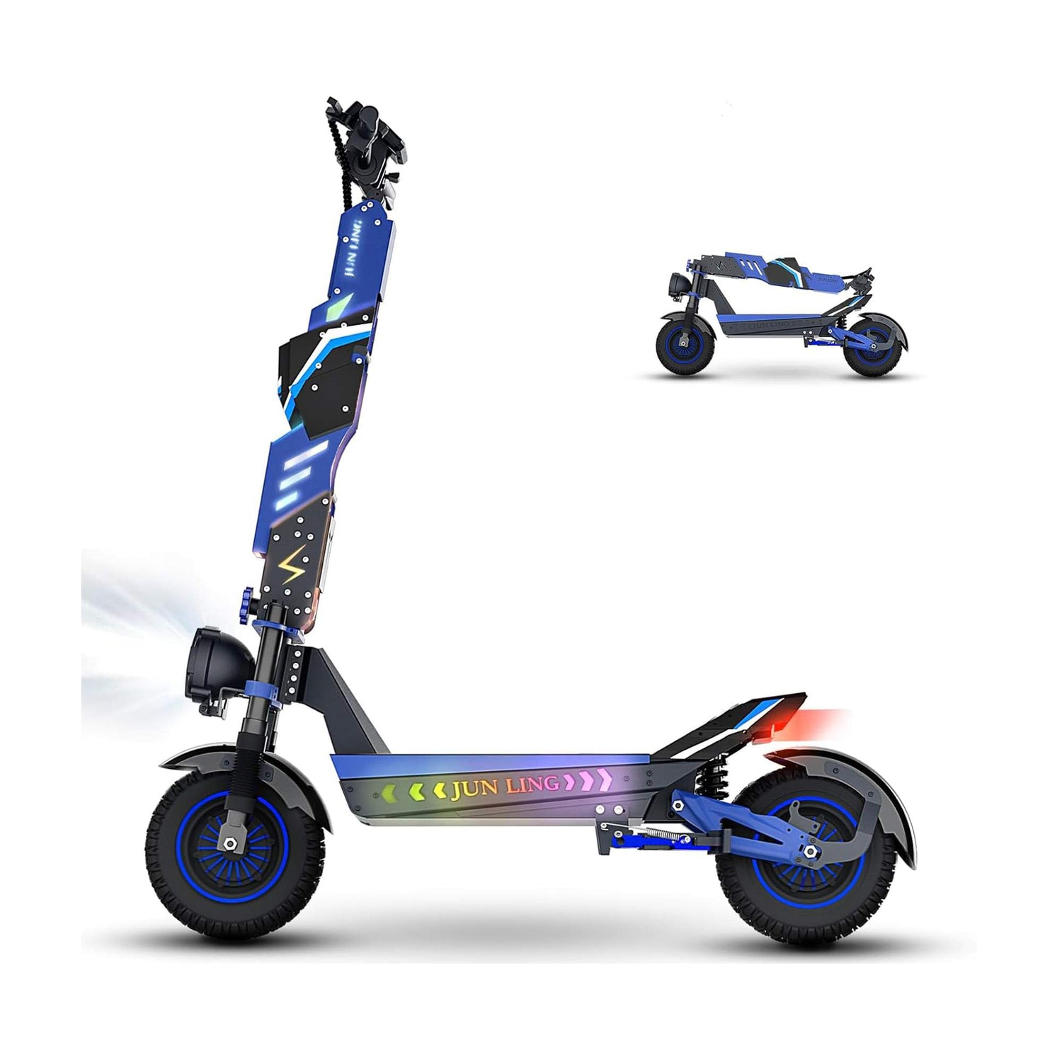 Off Road E Scooter RONZLLA JL80 6000W Dual Motor 43MPH for Sale 1