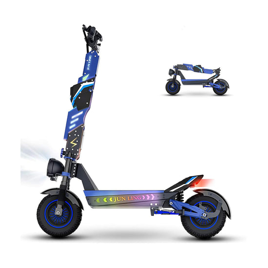 Off Road E Scooter RONZLLA JL80 6000W Dual Motor 43MPH for Sale 1
