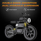 RONZLLA E20 Plus Electric Bike- double shock absorption, dual hydraulic suspension