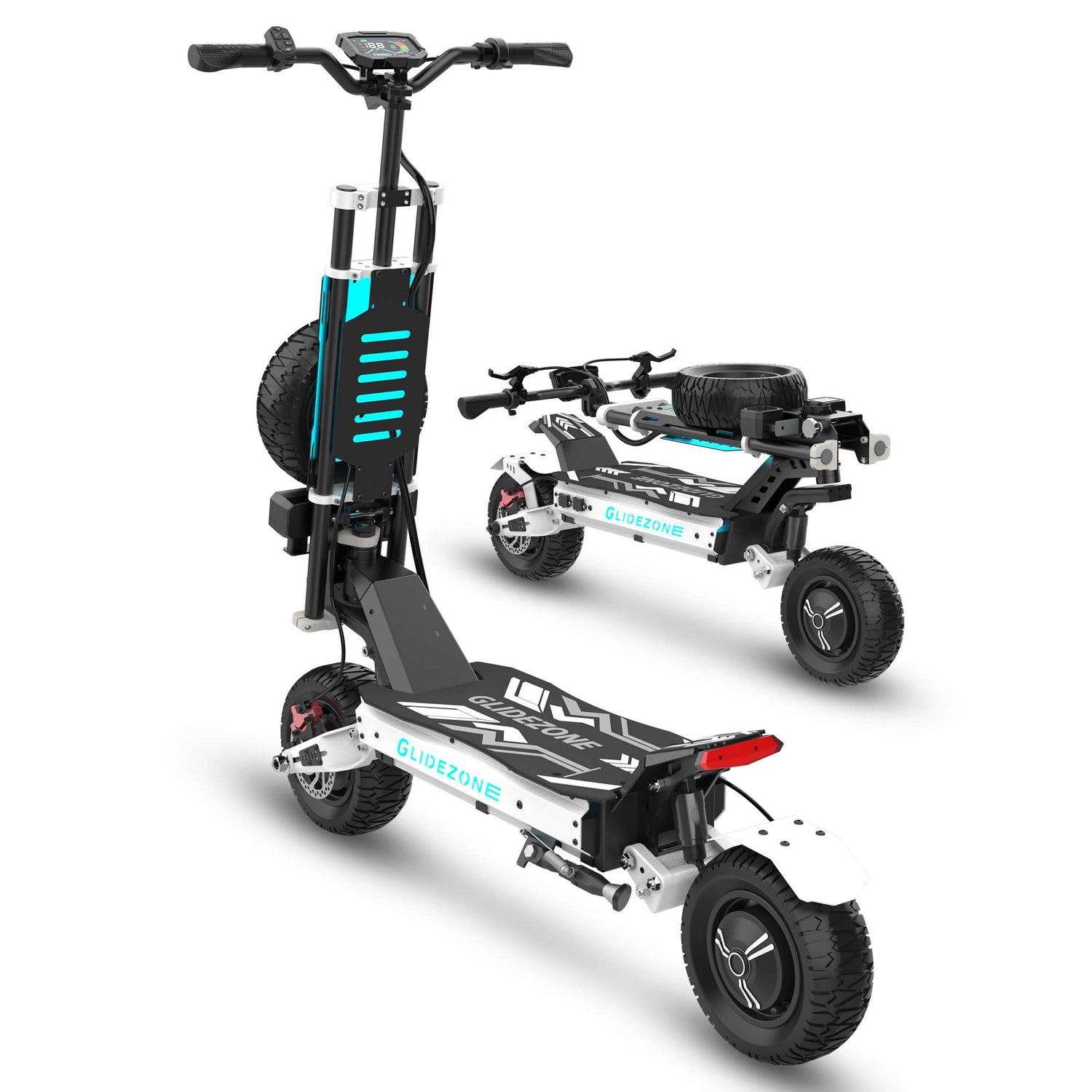RONZLLA GD83 Long Range Electric Scooter 60 Miles 5600W Dual Motor US 21
