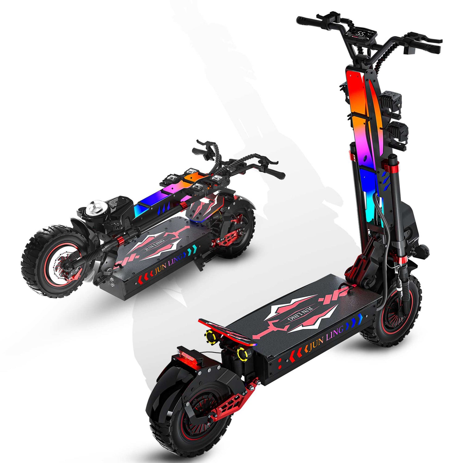 Rooder JL86 55MPH 10KW Dual Motor Electric Scooter for Adults for Sale 12