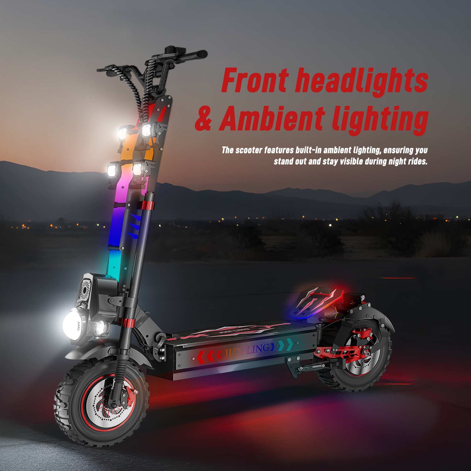 Rooder JL86 55MPH 10KW Dual Motor Electric Scooter for Adults for Sale 17