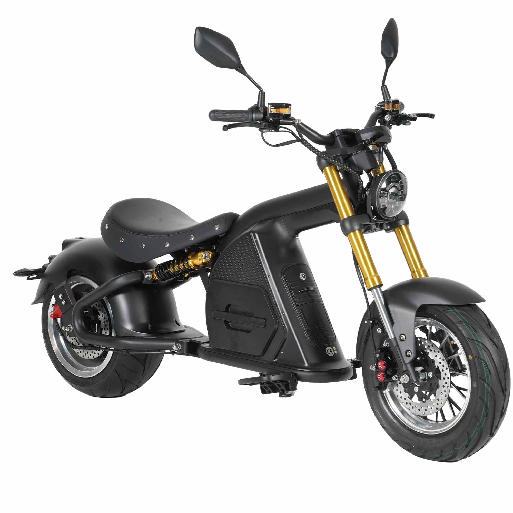 Mangosteen m8 city coco chopper electric scooter Matte blue EU