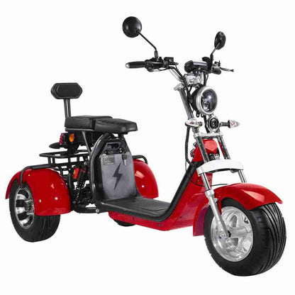 Rooder r804t8 EEC COC 60V 40Ah 2000W Electric Trike Scooter