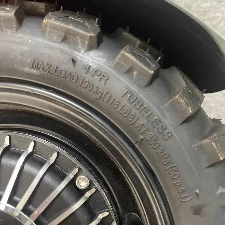 TUOVT 100/65-6.5 Tubeless Off-Road Tire for Ronzlla RZ2 - 350 kpa, 50 psi