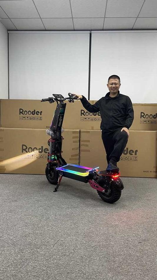 black electric scooter wholesale