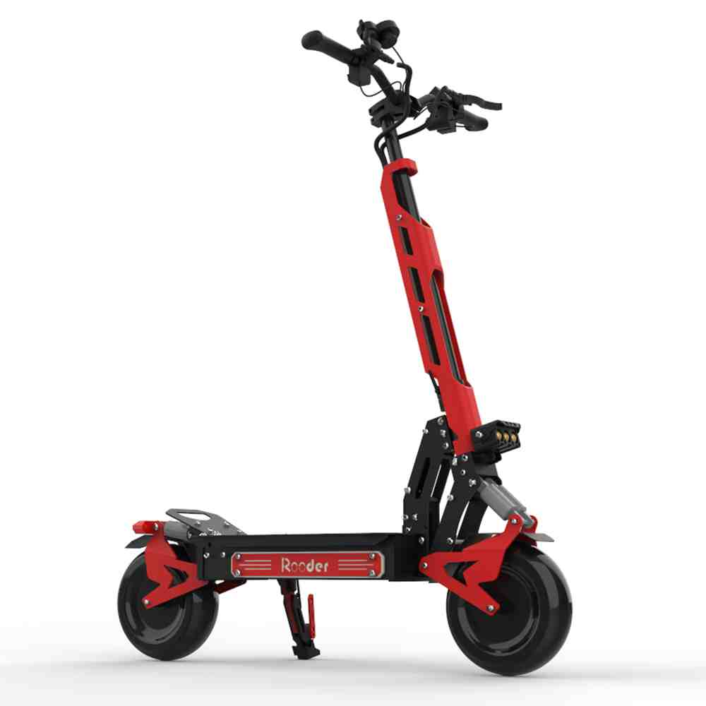 cheap electric scooter best long range Rooder gt01 10inch tires 6000w –  Rooder citycoco choppers