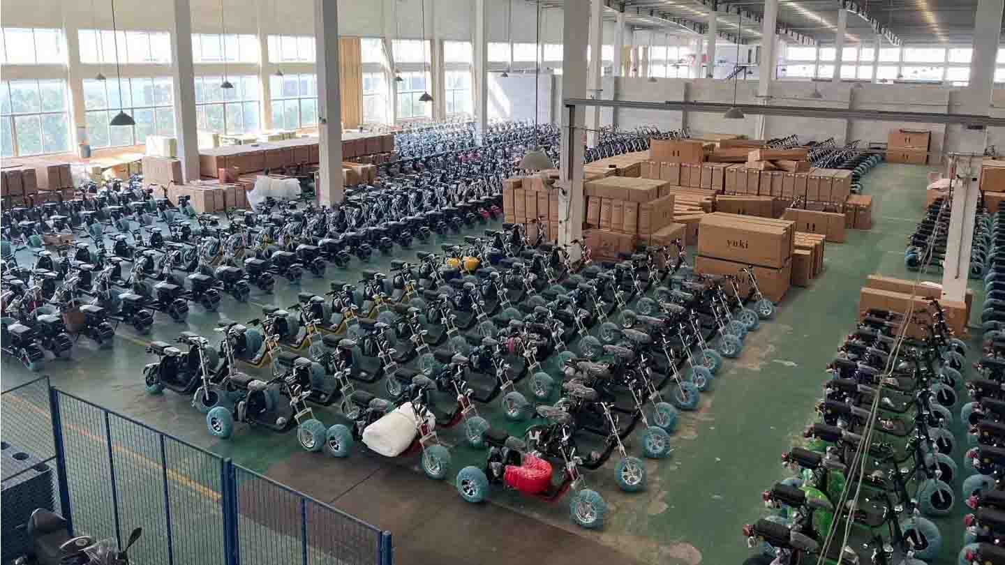 Load video: Electric Scooters Factory