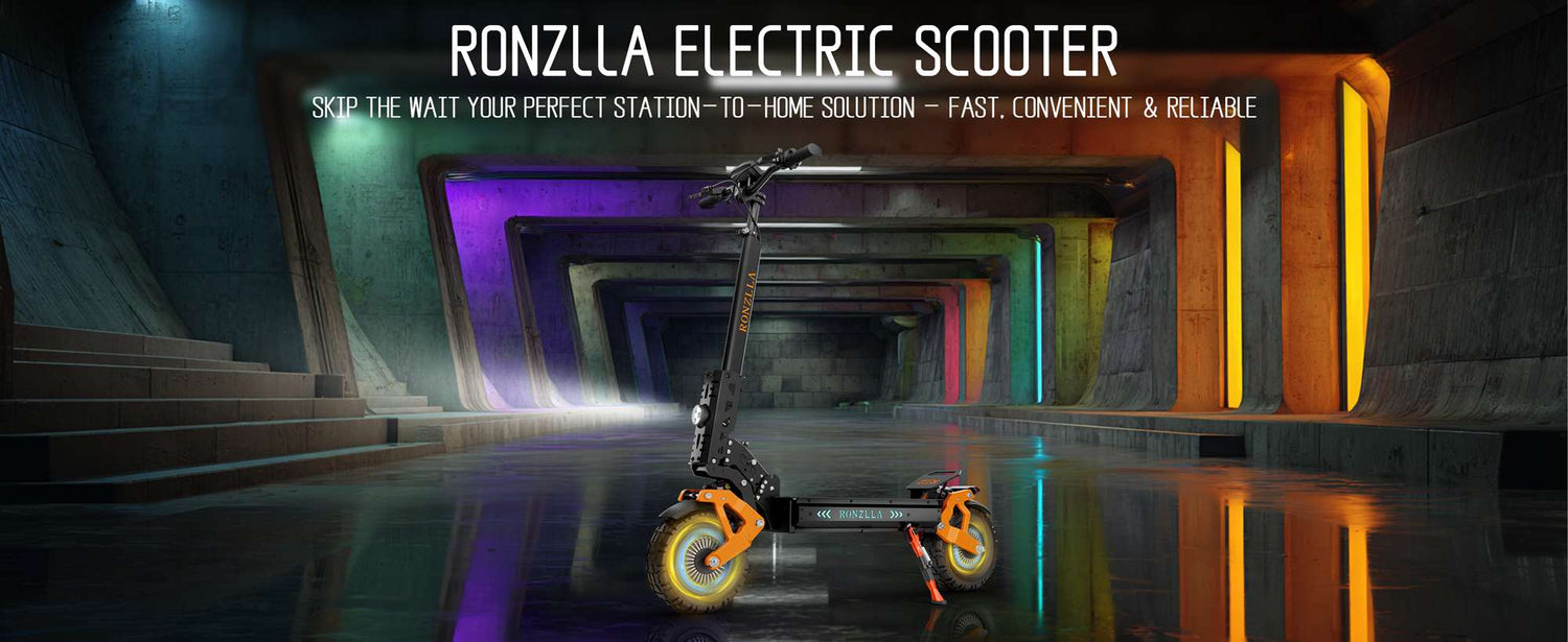 Load video: fastest electric scooter RONZLLA RZ2 unboxing