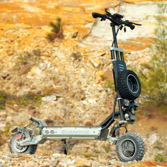 Main outdoor photo of Glidezone GD83 5600W adult all-terrain electric scooter.