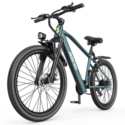 Electric Commuter Bike with Front Suspension 22mph for Adults