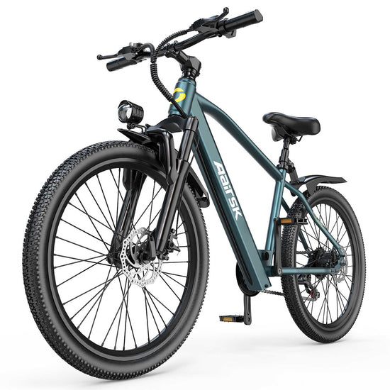 Electric Commuter Bike with Front Suspension 22mph for Adults