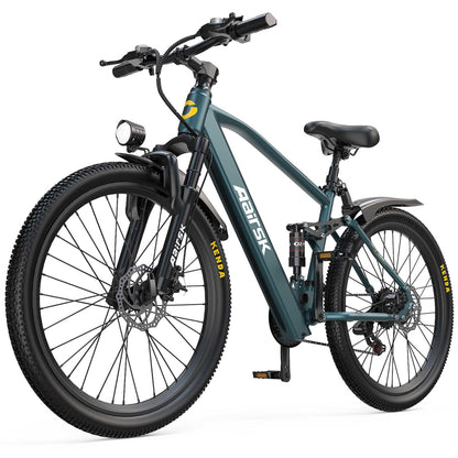 Adult Mountain E-Bike: 468WH 250W 26" Full Suspension CE