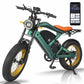 Smartavel ST202 Best E Bikes UL US for Sale -  GREEN COLOR with app