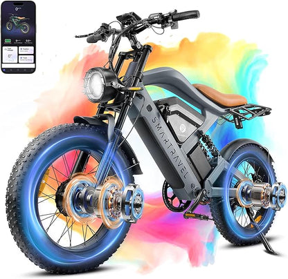 Smartavel ST202 Best E Bikes UL US for Sale - GRAY COLOR